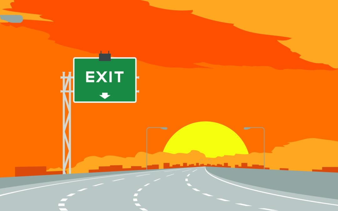 The 2-pronged exit method